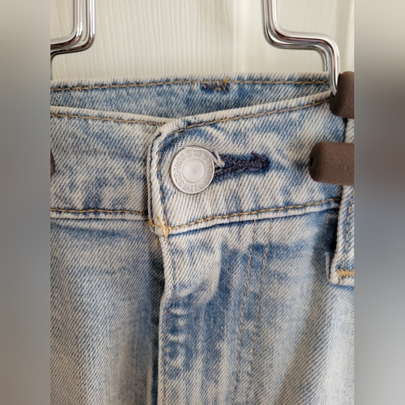 Levi's 32W 32L slim fit pre faded/ripped/distressed jeans - Picture 8 of 13